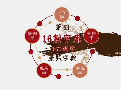 筆畫16劃的字|16劃的字 16畫的字